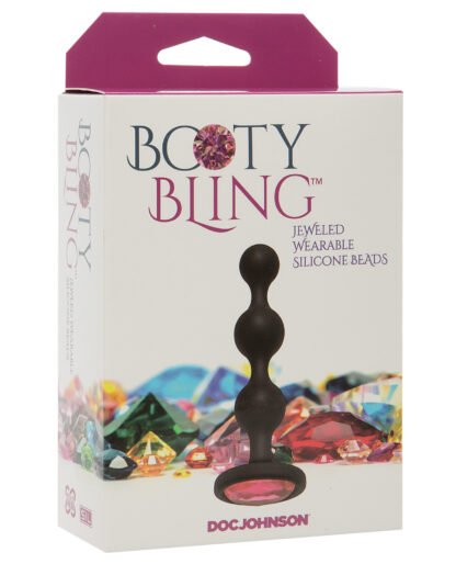 Booty Bling Wearable Silicone Beads - Pink